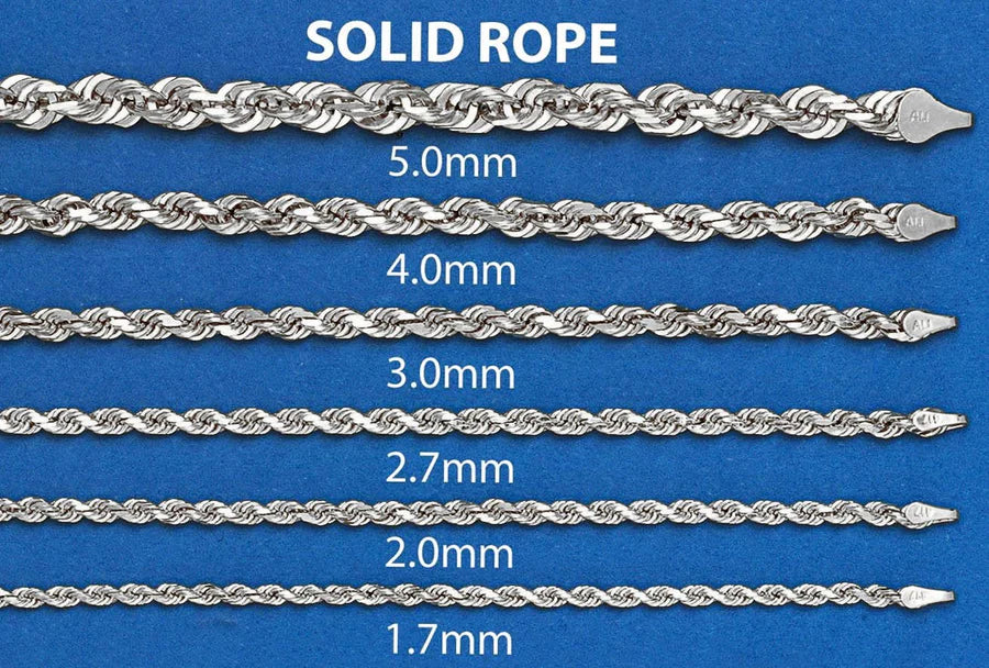 Silver Rope Chain