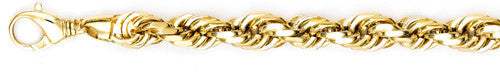 24K Yellow Gold Rope Chain