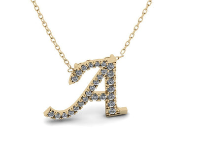 Diamond Letter Pendant (A-Z)