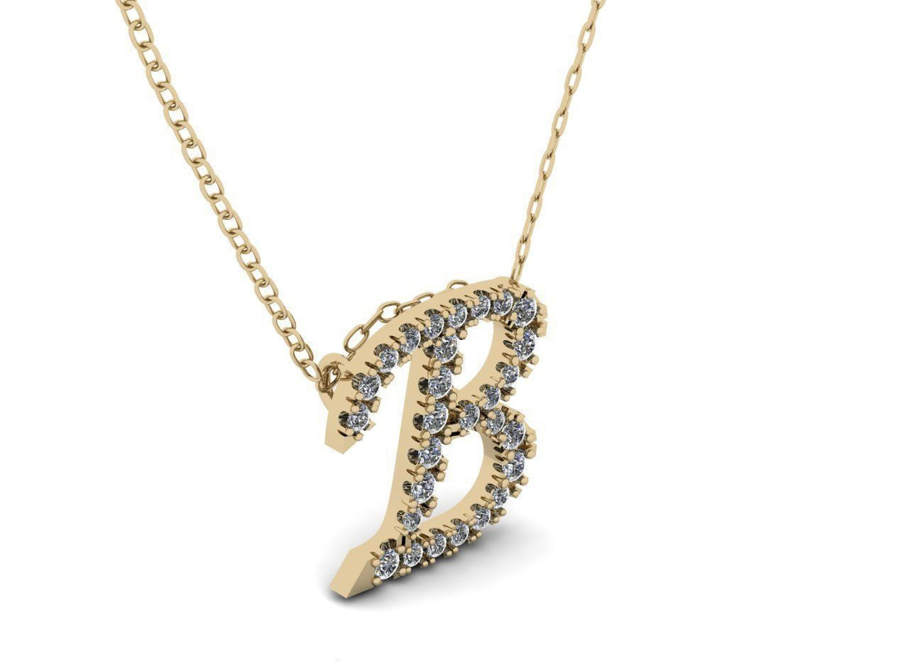 Diamond Letter Pendant (A-Z)