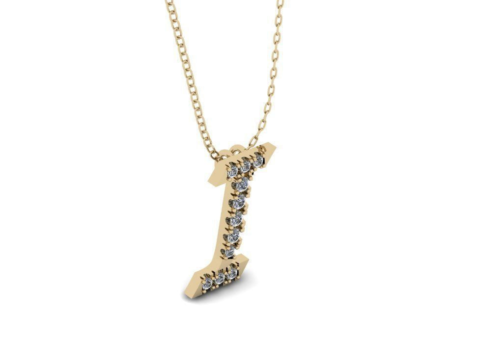 Diamond Letter Pendant (A-Z)