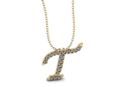 Diamond Letter Pendant (A-Z)