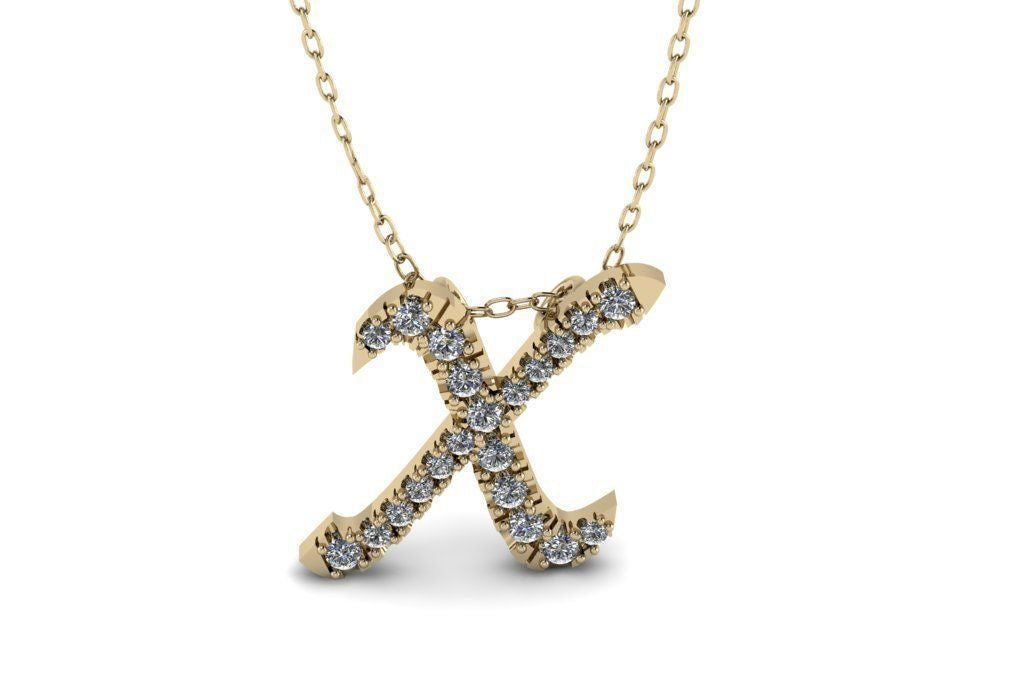 Diamond Letter Pendant (A-Z)