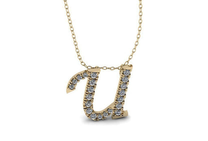 Diamond Letter Pendant (A-Z)