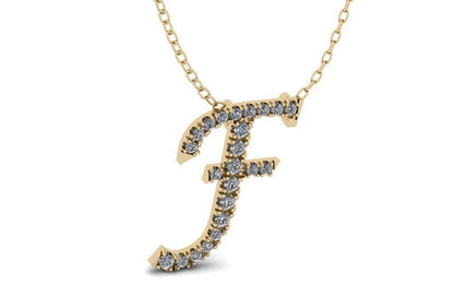 Diamond Letter Pendant (A-Z)