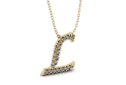 Diamond Letter Pendant (A-Z)