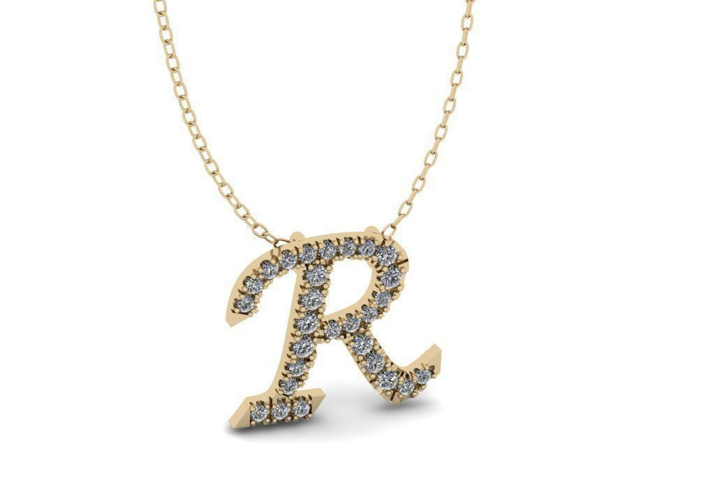 Diamond Letter Pendant (A-Z)