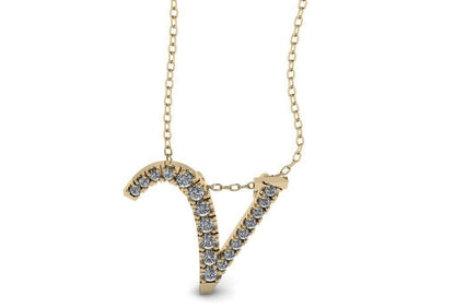 Diamond Letter Pendant (A-Z)