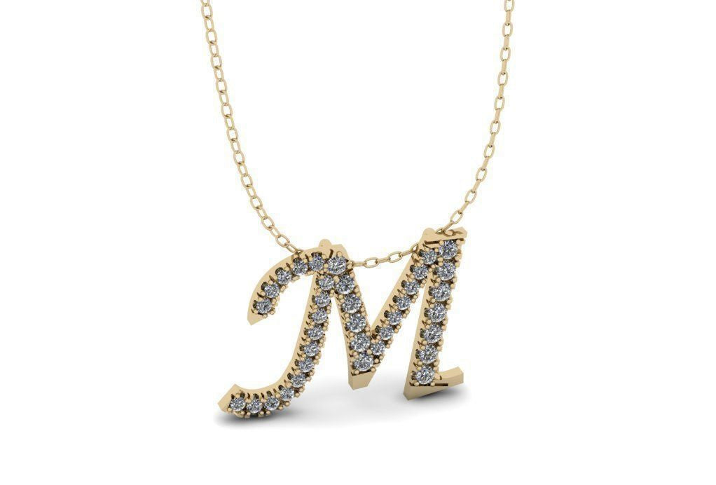 Diamond Letter Pendant (A-Z)