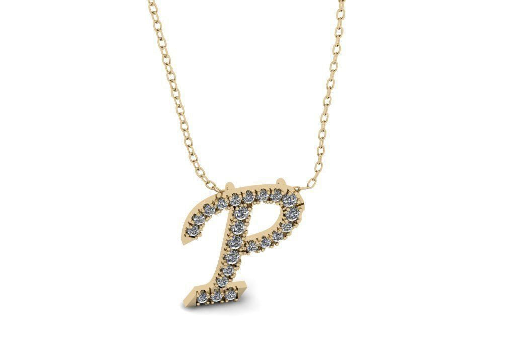 Diamond Letter Pendant (A-Z)