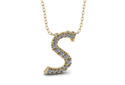 Diamond Letter Pendant (A-Z)